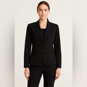 Lafayette 148 New York Black Blazer